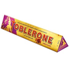 Toblerone fruit nut - &,