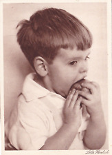 Ansichtskarte Künstlerkarte Lotte Herrlich kleiner Junge Postkarte AK