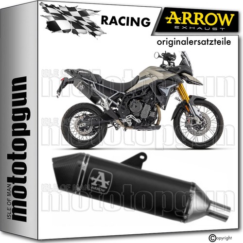 Auspuff racing schwarz - racing, c
