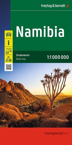 Namibia straßenkarte - namibia,,