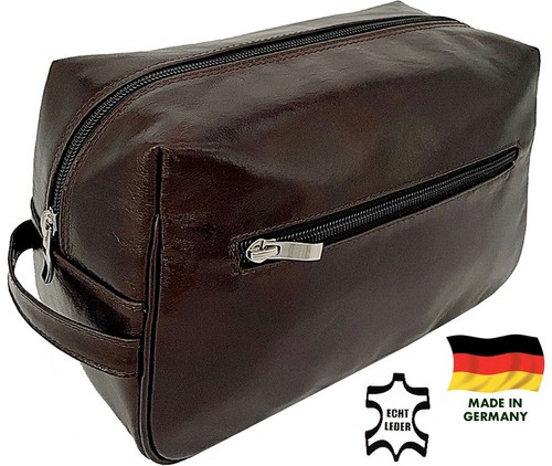 Leder braun mittelgroß - braun,