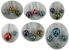 Deko Fischerkugeln aus Glas B-Ware Glaskugel Kugel maritime Deko zur Auswahl