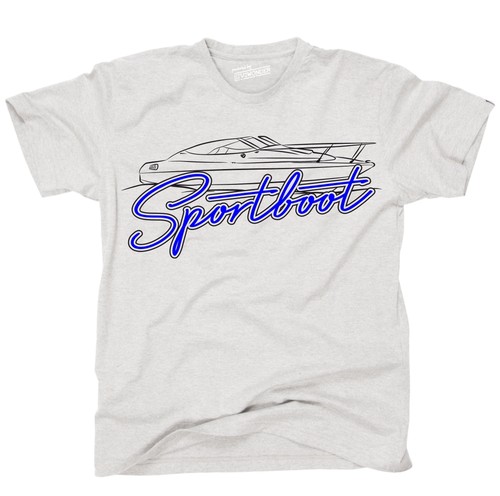 Sportboot outline mit - sportboot,
