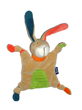 WIE NEU * SIGIKID HASE HÄSCHEN 42336 braun Schmusetuch Schnuffeltuch Kuscheltuch