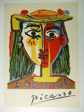 Pablo picasso kunstdruck buste - picasso,