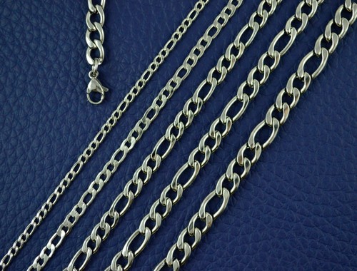 Edelstahlkette figaro - ,