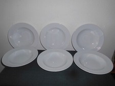 6 Pastateller XL Suppenteller Teller Mitterteich Geschirr Serviceteile D 32 cm