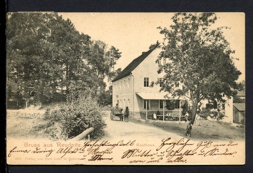 Reudnitz 1907 gasthaus - 1907, mit