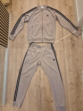 Adidas SST Anzug Gr. M beige