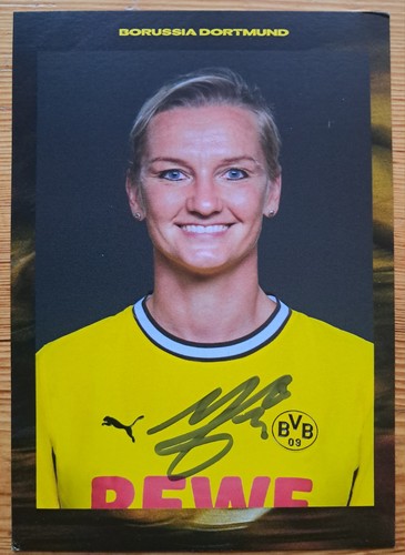 Alexandra popp orig autogramm - popp,