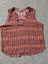 Lascana Damenshirt Top ärmellos  rot  Gr. 46  viskose kaum getragen