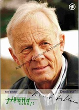 Original Autogramm Rolf Becker /// Autograph signiert signed signee Becke 351916