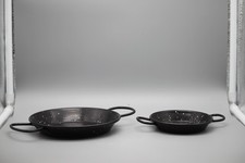 Pfannen Paella? Emaille kleine 1x 1x mittelgroß unbenutzt *LV162*