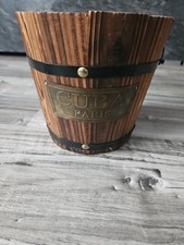 Cuba Paris Weinkühler Holz, Deko Fass, Getränke Kühler, Holzfass
