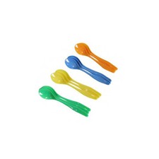 12 Eierlöffel 14 cm Bunt Dessertlöffel Joghurtlöffel Eislöffel Babylöffel 