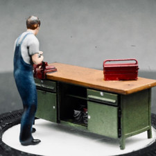 Werkbank klein Werkstatt