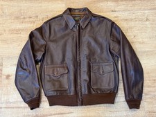 Eastman Leather Clothing A-2 Fliegerjacke Lederjacke Pilotenjacke US 42