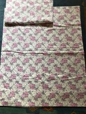 BAUERNBETTWÄSCHE Nadeldruck 2 Bezüge (unbenutzt / NEU !!) je 150 x 190 cm, antik