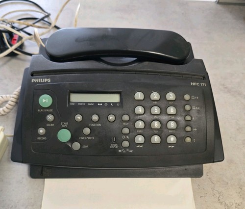Vintage philips hfc171 telefon - vintage,