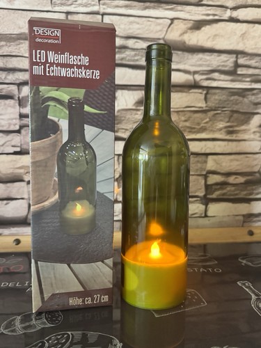 Led weinflasche mit - weinflasche,