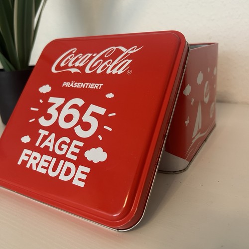 Coca cola blechdose - coca-cola, blechdose/metallbox