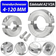 Edelstahl A2 V2A Geteilte