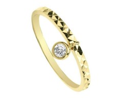 Edelstein Charm Hänger Ring 9