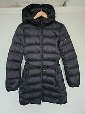 Prada Daunen Übergang Mantel Schwarz IT 38 DE XXS 32 XS 34 Damen