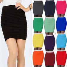 Damen Ol Büro Stretch Bodycon