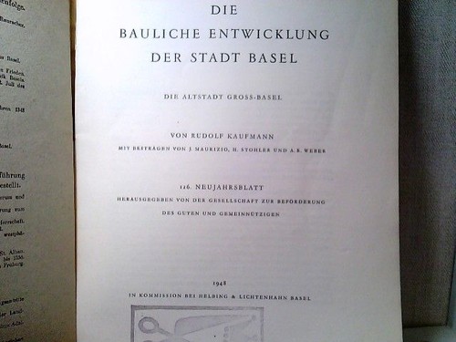Die bauliche entwicklung - die,