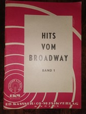 Notenheft HITS VOM BROADWAY