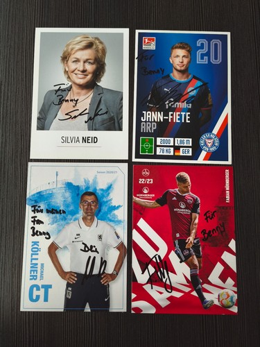 Original autogrammkarte aus - original,
