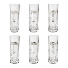 6x Gösser Bierkrug Glas Krug