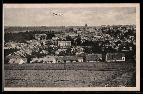 Ansichtskarte tachau - ansichtskarte,