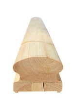 Holz Handlauf abgerundet