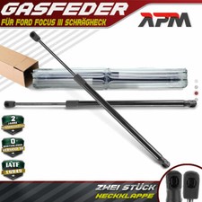 2x Gasfeder Heckklappe Dämpfer 600mm 390N für Ford Focus 3 2010-2020 Schrägheck