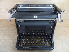 Schreibmaschine Continental Kyrillisch 50er Wanderer Chemnitz russische Schrift