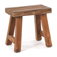 Holzhocker rustic 41x42x24 - "rustic",