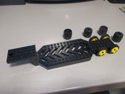 Lego lkw auflieger 8x30x3 - lkw, auflieger;