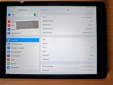 Apple iPad Air 1 32 GB Space Gray mit Original Verpackung