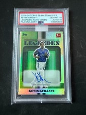 Topps Loth. Matthäus Set Auto PSA 10 / 10 - FC Schalke 04 - Kevin Kuranyi /49