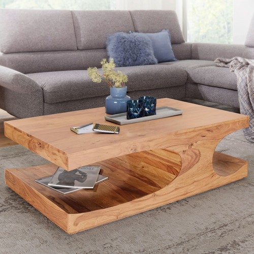 Finebuy couchtisch akazie - finebuy,