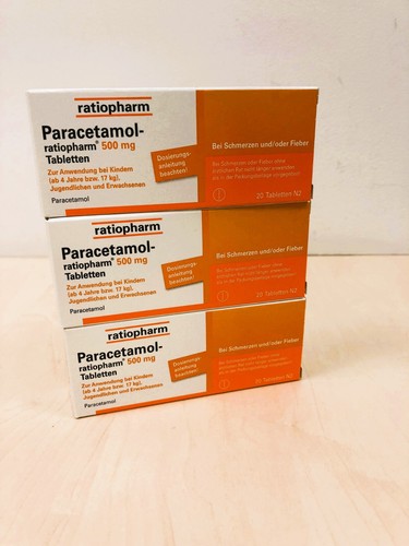 Paracetamol ratiopharm - 3x,