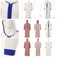 Herren Kleid Karneval Nachthemd Loose Roben Print Kleider Dubai Kimono Party