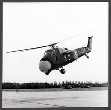 KONINKLIJKE MARINE SIKORSKY H-34 S-58 HUBSCHRAUBER GROSSES VINTAGE FOTO 2