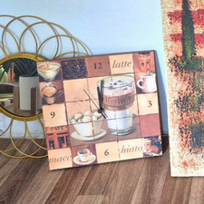 Wanduhr Uhr  Bild ca. 30 x 30