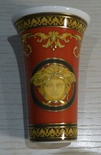 Versace Medusa Red Vase