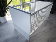 # Kinderbett 70x140 Schardt mit Lattenrost ---  wie Neu # Matratze, Umbauseiten