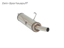 Ragazzon Sportauspuff Peugeot 106 1.4 Sport u. 1.6 Rally 50mm scharf