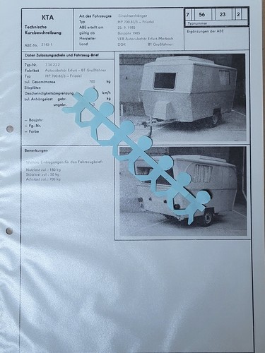 Anhänger campinganhänger - anhänger,